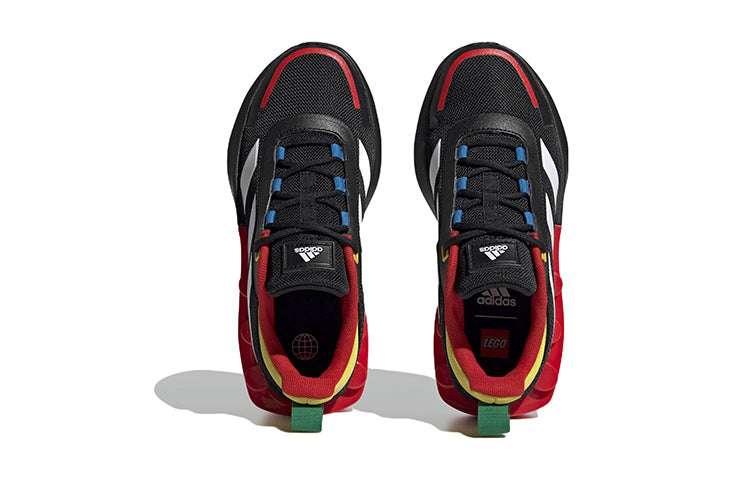 (GS) adidas Tech Runner x LEGO 'Black Red' HP5882