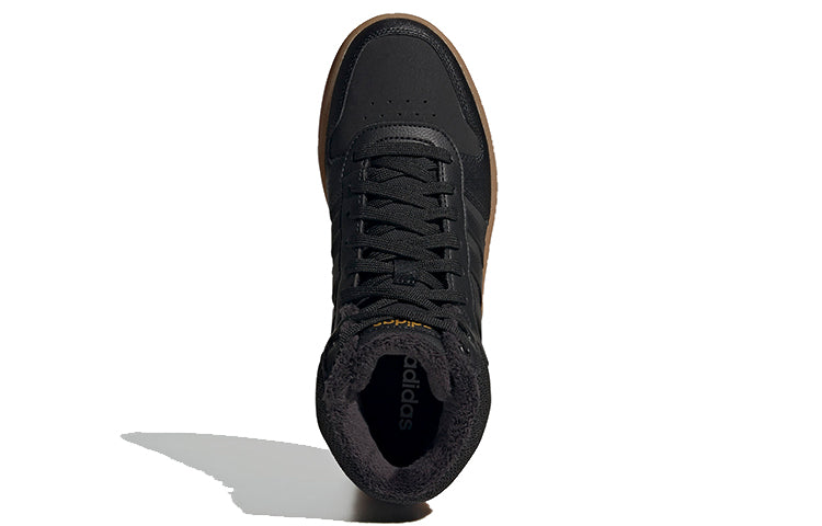 (WMNS) adidas Hoops 2.0 Mid 'Black Brown' FW3501