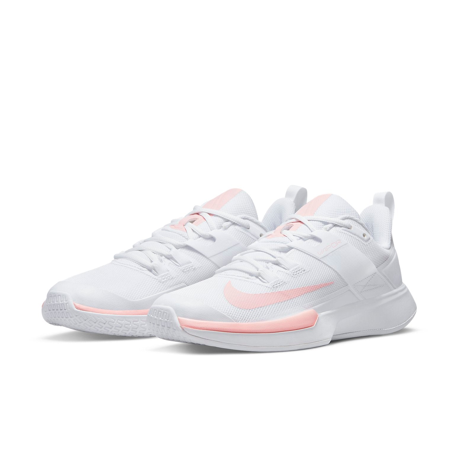 (WMNS) Nike Court Vapor Lite 'White Bleached Coral' DC3431-161