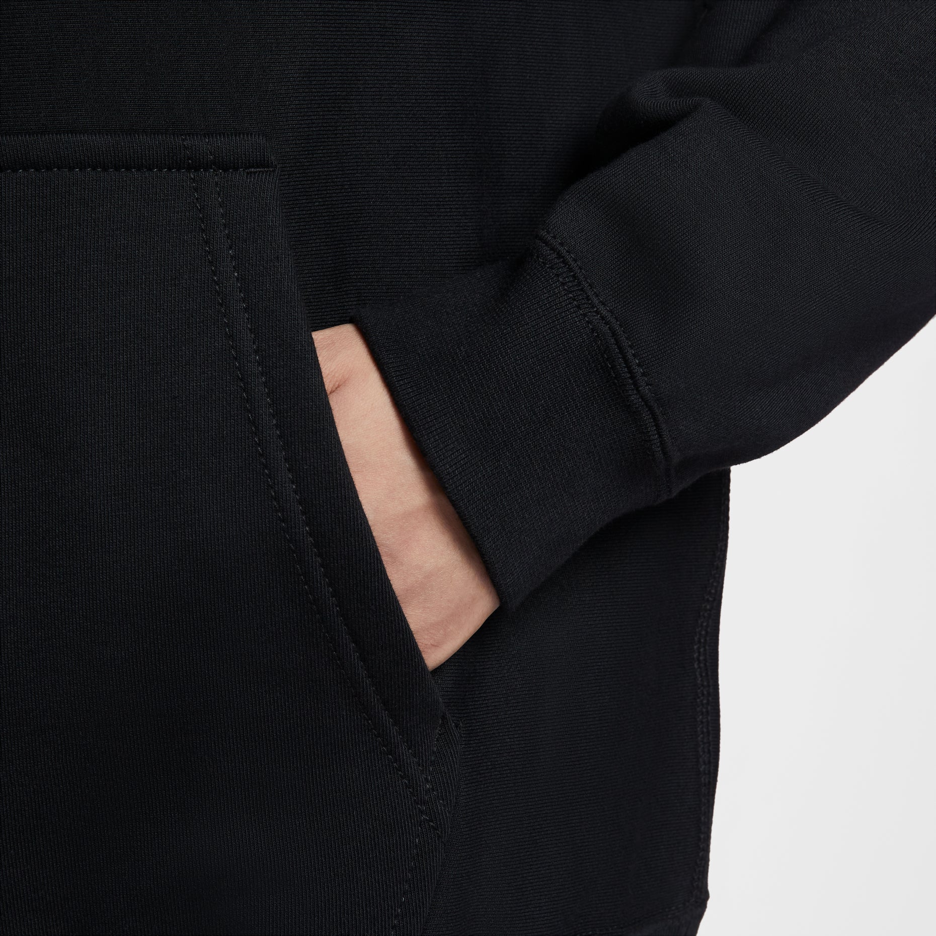Nike Solo Swoosh Pull-On Hoodie 'Black' HV1083-010