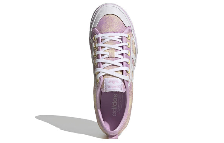 (WMNS) adidas Nizza Platform 'Lilac Yellow' GY9476