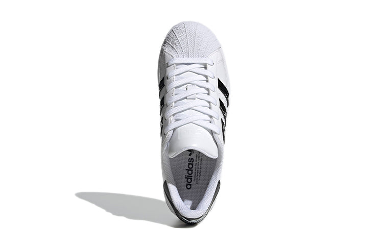 (GS) adidas originals Superstar J 'White Black' FW0779