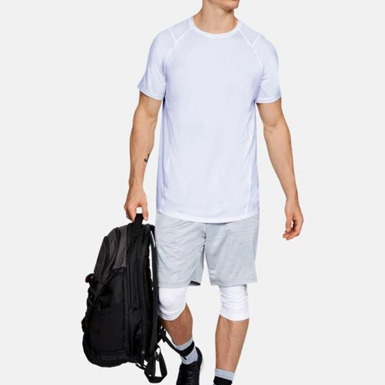 Men's Under Armour UA MK-1 Short Sleeve Sports Tops White 1306428-100