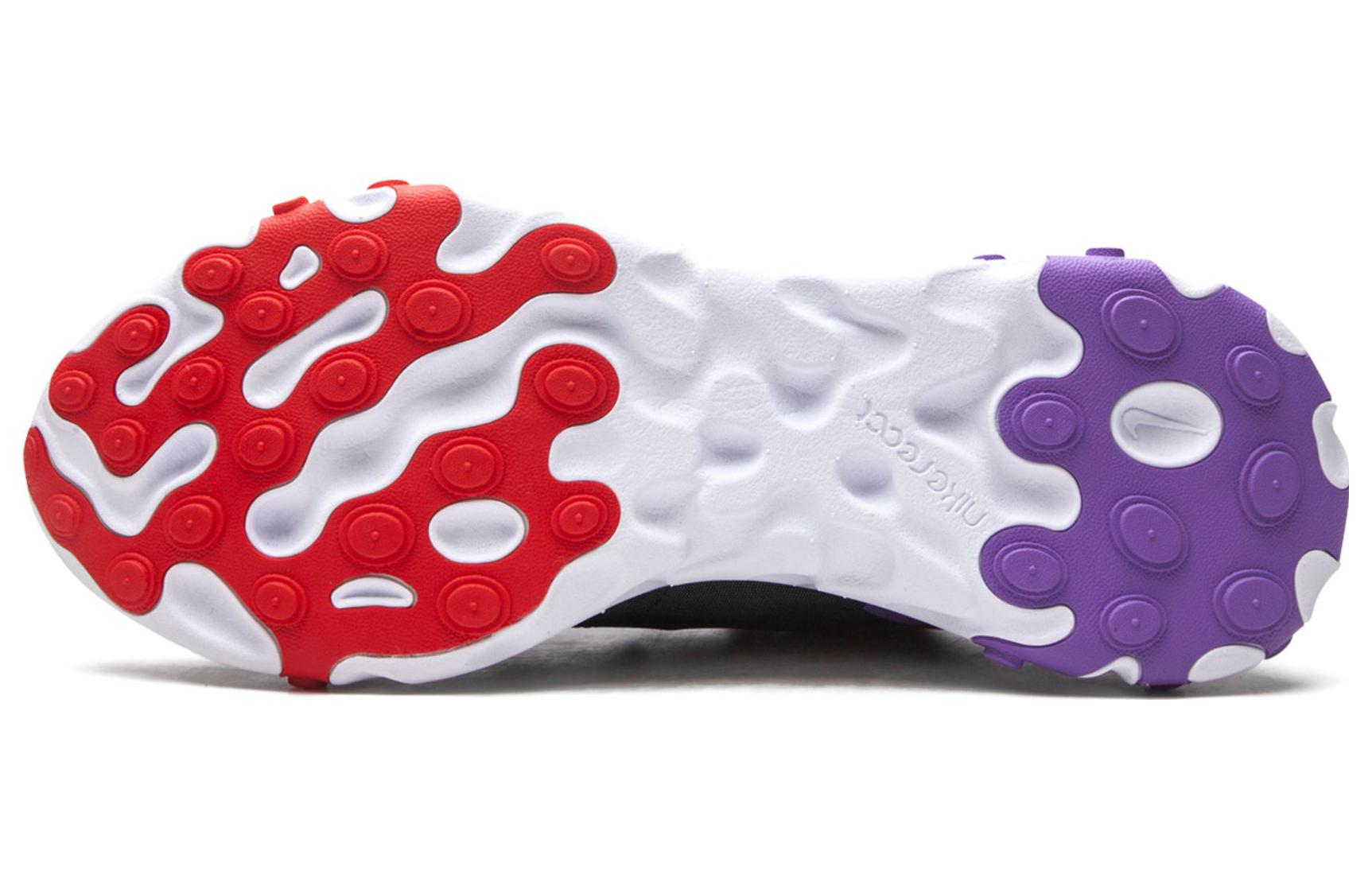 (WMNS) Nike React Element 55 'Black Red Purple' CQ9903-001