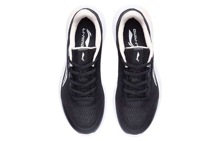 (WMNS) Li-Ning Running Shoes 'Black White' ARHR142-1
