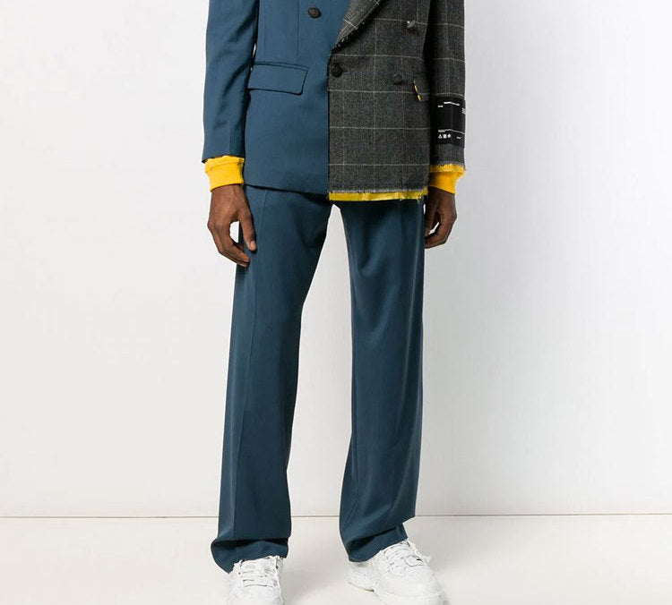 Off-White 2019-20FW Oversized Logo Pants OMCA108F19F170033800