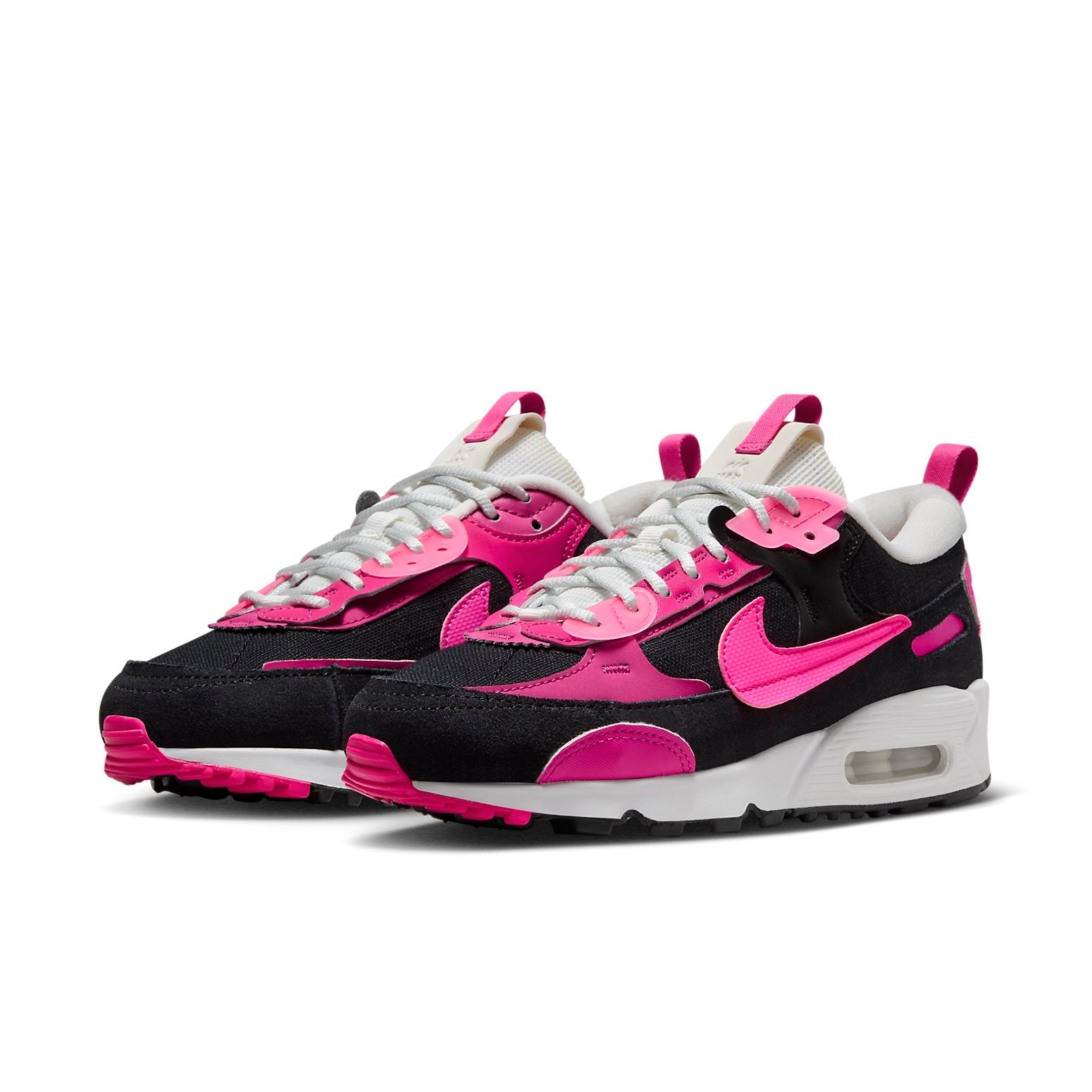 (WMNS) Nike Air Max 90 Futura 'Black Fireberry' DV7190-101
