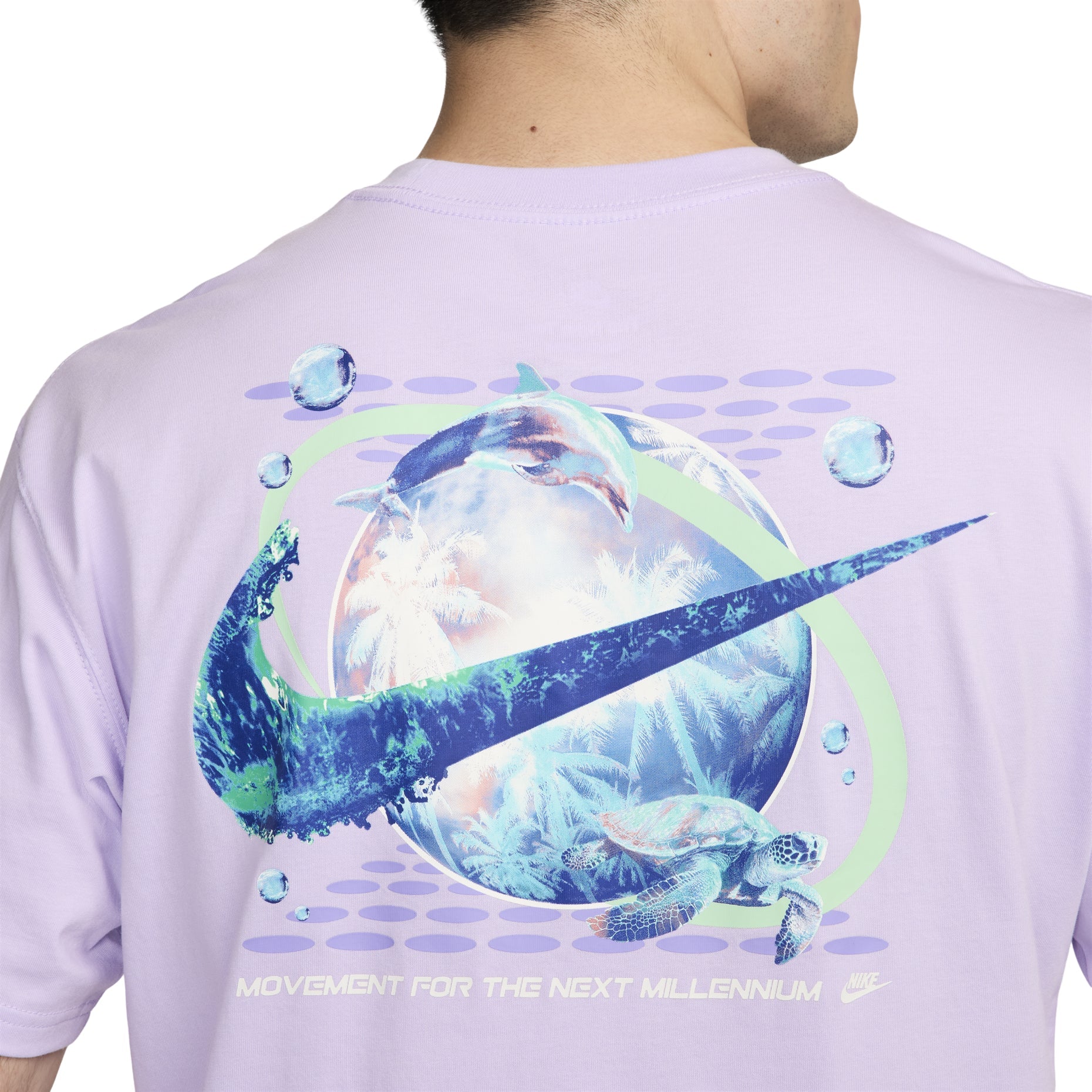Nike Sportswear Max90 T-Shirt Asia Sizing 'Violet Mist' FV4048-511