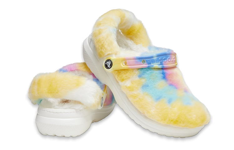 (WMNS) Crocs Shoe Classic Shoe Multi-Color White 207303-94S