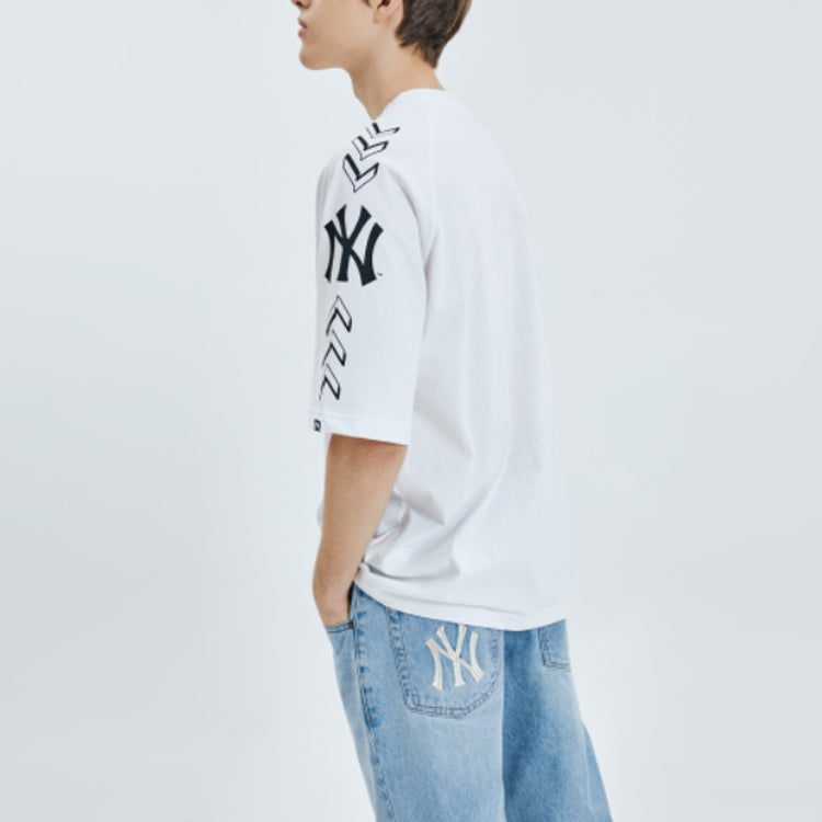 MLB New York Yankees Short Sleeve Version Unisex White 31TSSA031-50W