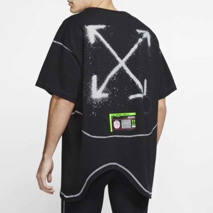 Nike x Off-White NRG RU T-Shirt 'Black' CN5567-010