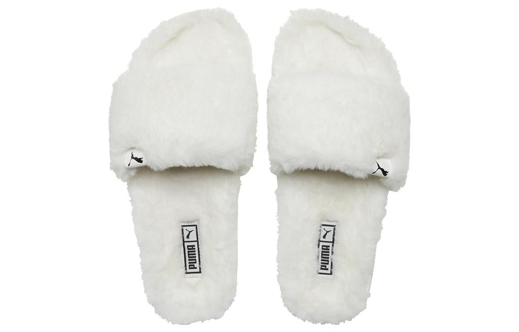 (WMNS) PUMA Leadcat 20 YLM Sports Slippers White 385803-04