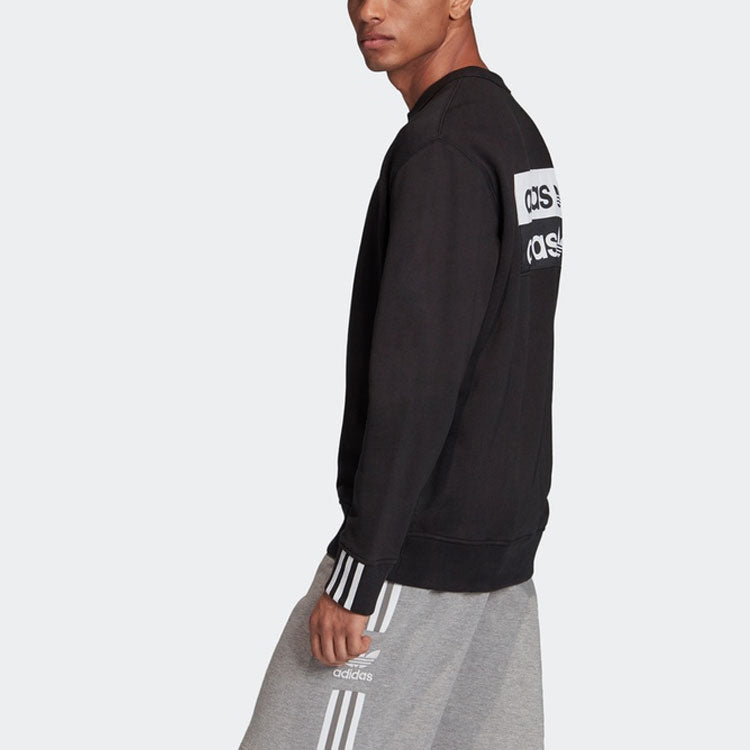 adidas originals Men's F A Crew Sports Fleece Black FM2262