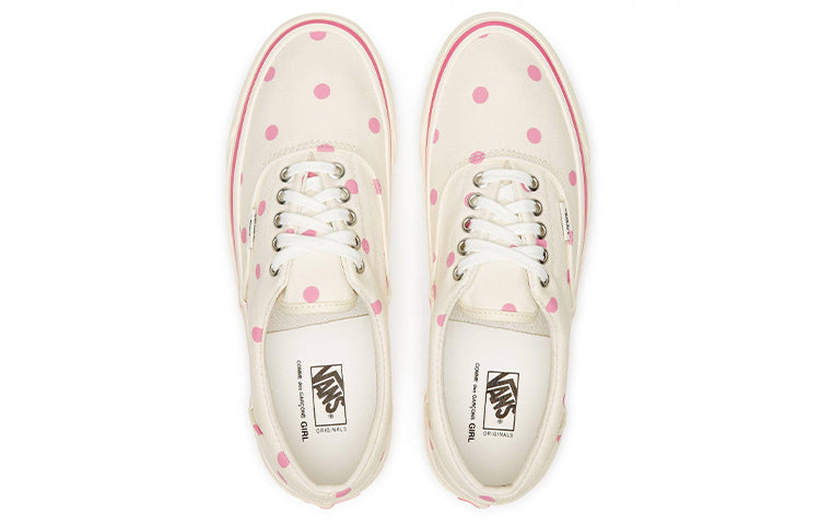 (WMNS) Vans COMME des GARCONS Girl x Vault OG Era LX 'White Pink' VN0A4BVA2ZU