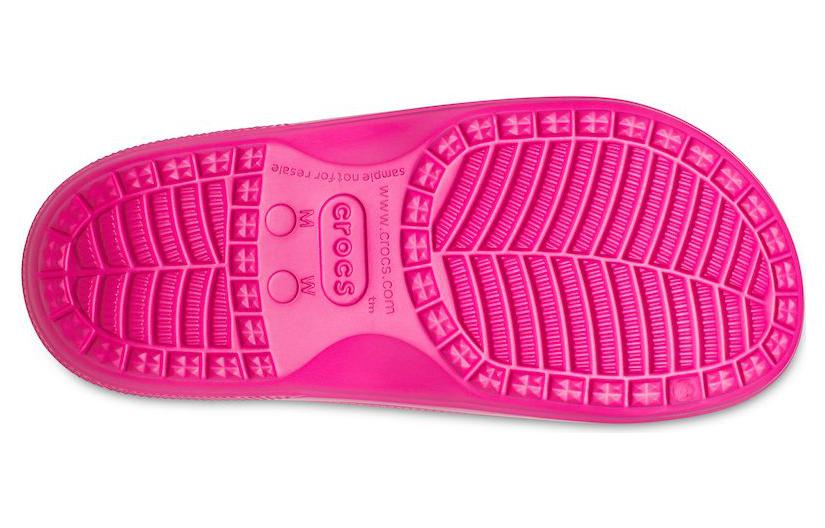 Crocs Fashion Casual Unisex Pink Slippers 207627-6X0