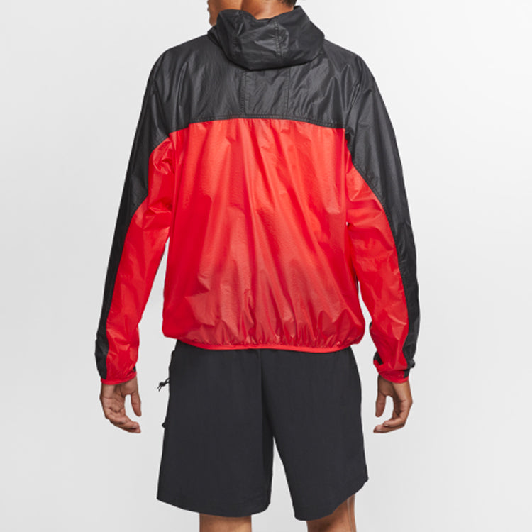 Men's Nike ACG Sports Hooded Jacket Black Red CK7239-657