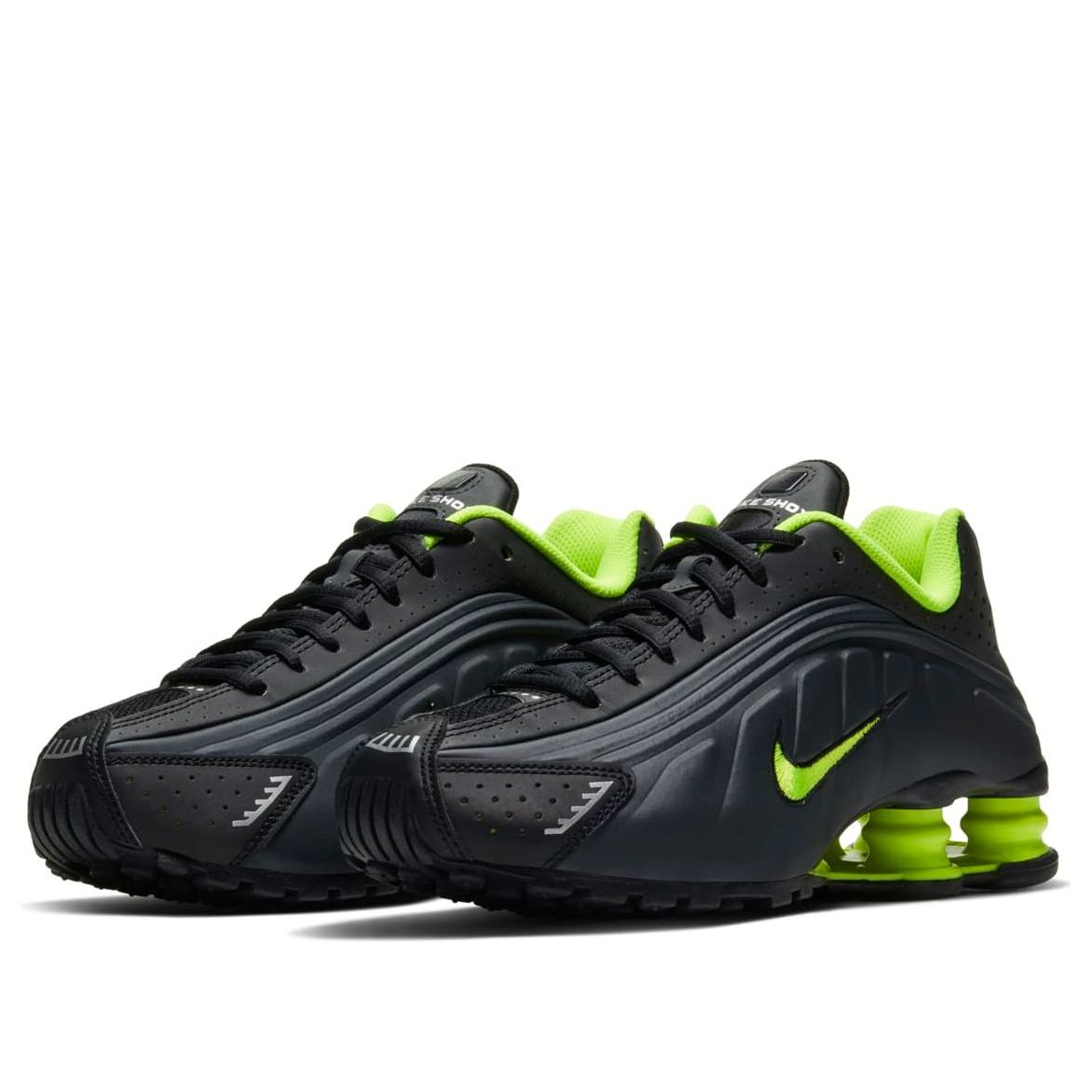(GS) Nike Shox R4 'Black Volt' CW2626-002