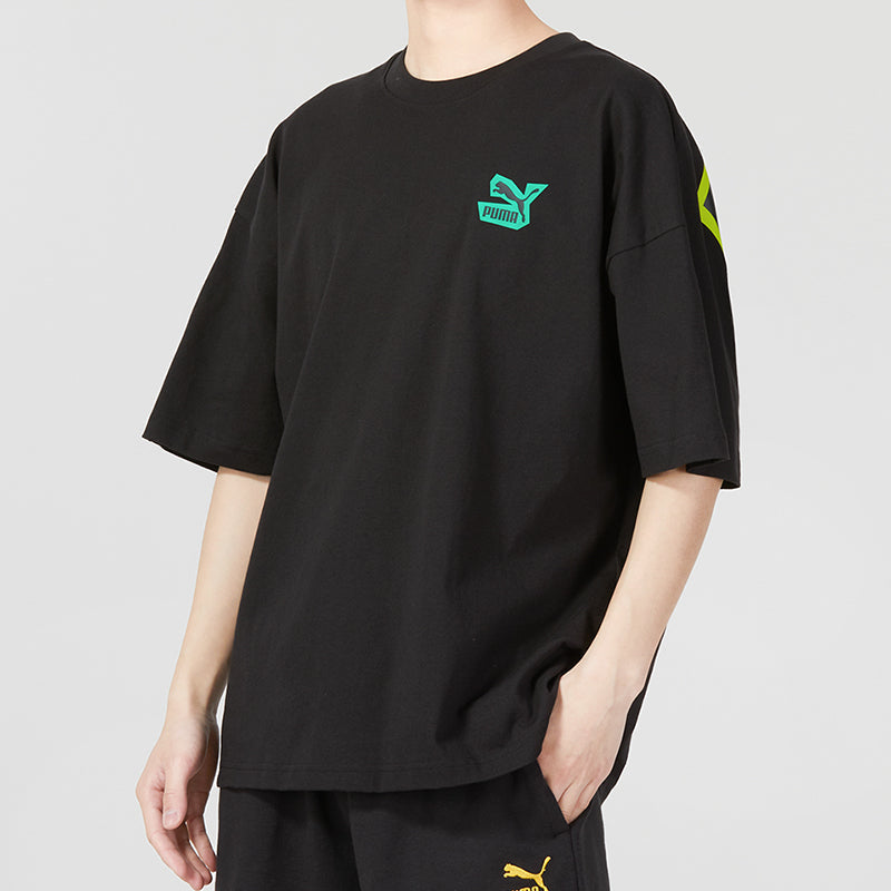 PUMA Classics Street Sport Short Sleeve Tee 'Black' 539958-01