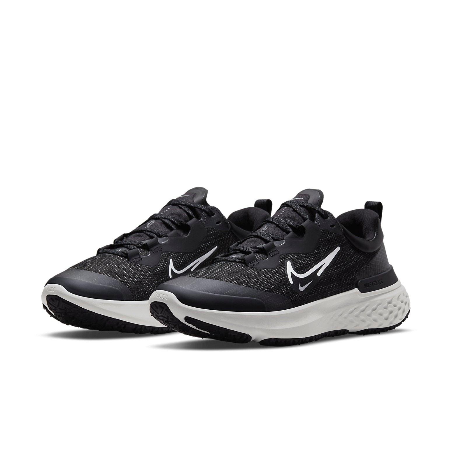(WMNS) Nike React Miler 2 Shield 'Black White' DC4066-001