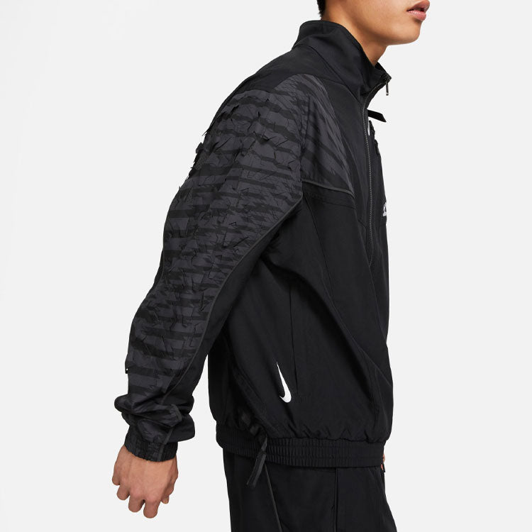 Nike x ACRONYM Nrg Woven Jacket Asia Sizing 'Black' CZ4669-010