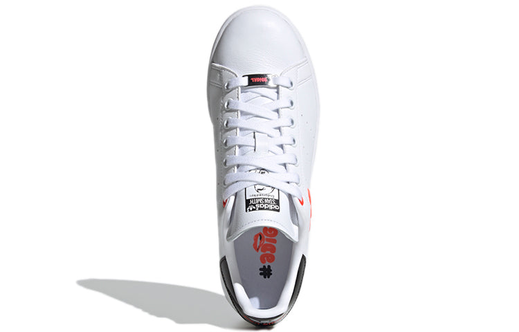 (WMNS) adidas originals Stan Smith 'White Black Orange' FY0265