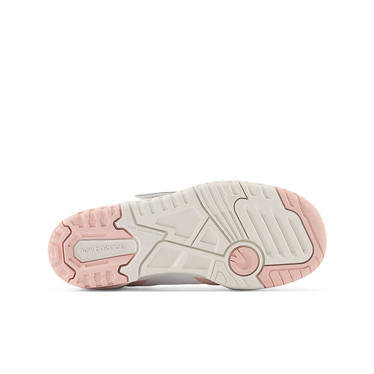 (PS) New Balance 550 Bungee Lace with Top Strap 'White Pink Haze' PHB550CD