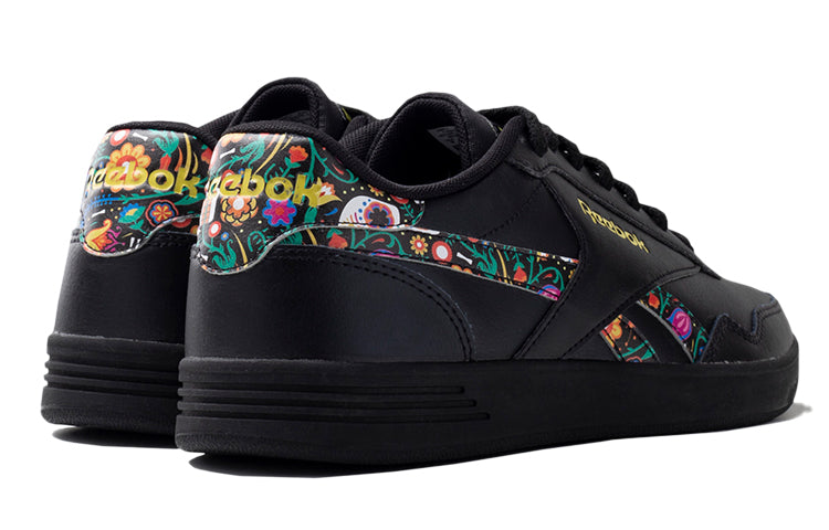 Reebok Royal Techque T Flowers Stylish Low Top Casual Skate Shoes Unisex Black GY9111