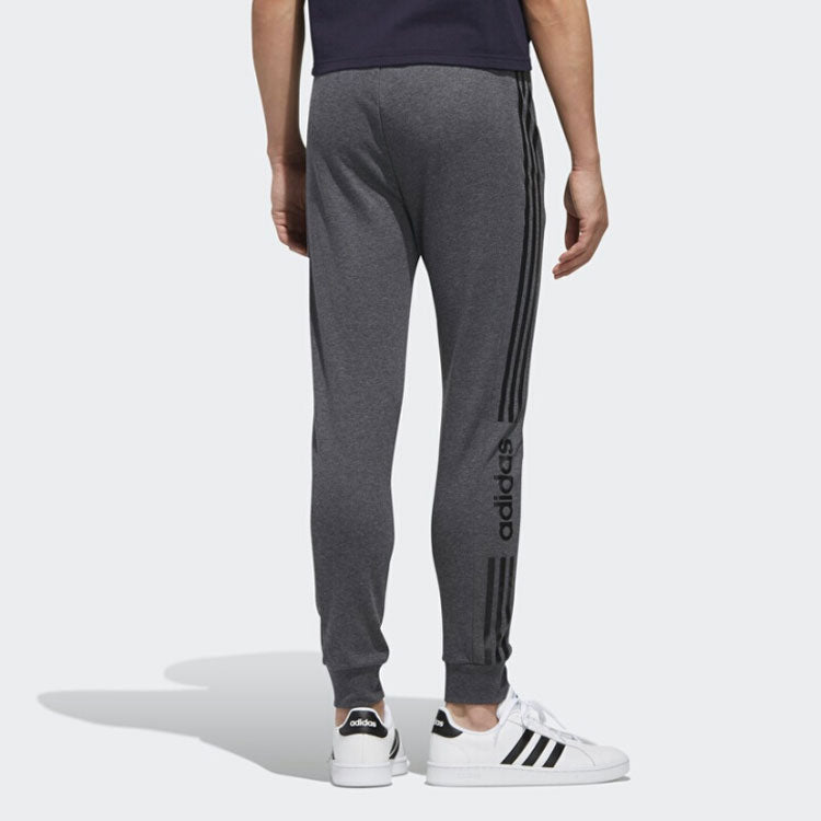 adidas neo M Ce 3s Ank Tp Casual Sports Pants Gray FQ3266
