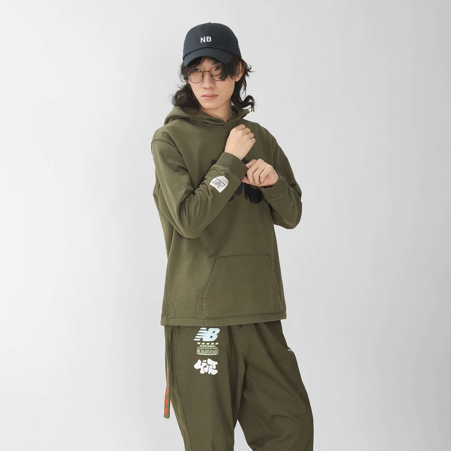 New Balance x Salehe Bembury Unisex Printing Green MT11567-OLG