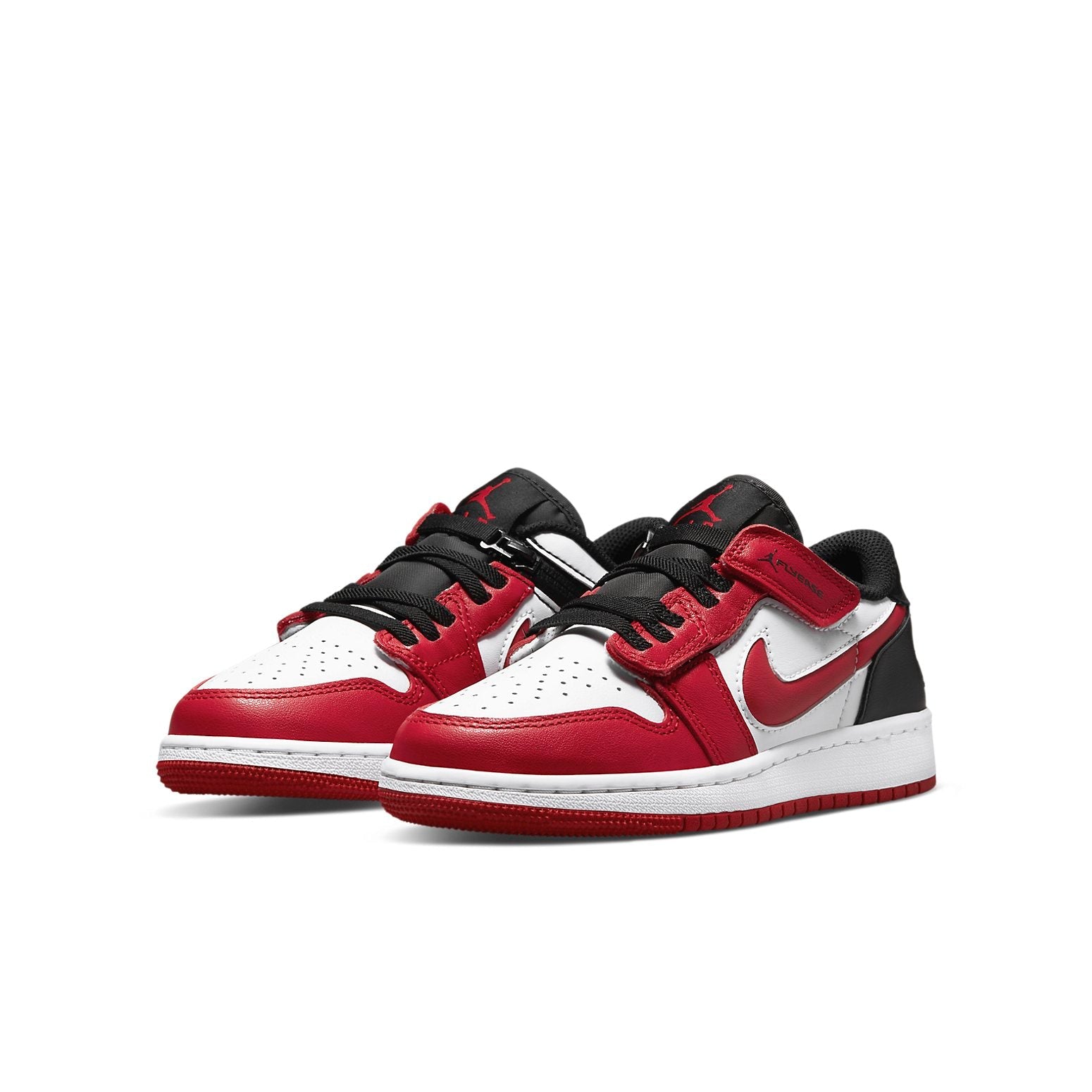 (GS) Air Jordan 1 Low FlyEase 'White Gym Red' DN4639-163