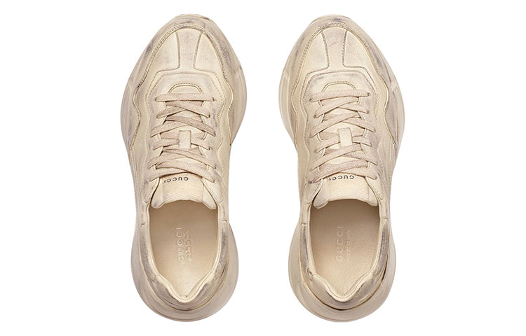(WMNS) Gucci Rhyton 'Distressed Ivory' 550046-A9L00-9522