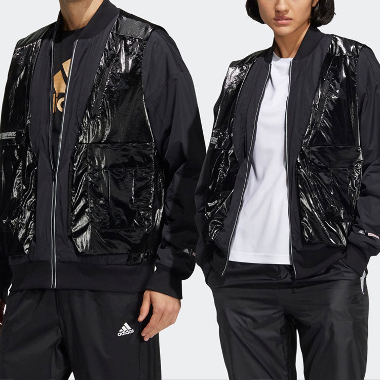 adidas x Transformers Crossover CNY Sports 2 In 1 Vest Jacket Black HM7466