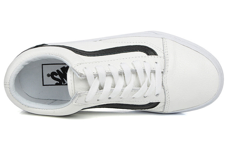 Vans Old Skool Leather 'White Black' VN0A31Z9LAP