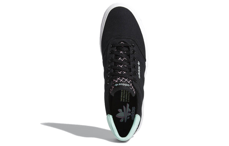 adidas originals 3MC Vulc 'Black Green' DB3100