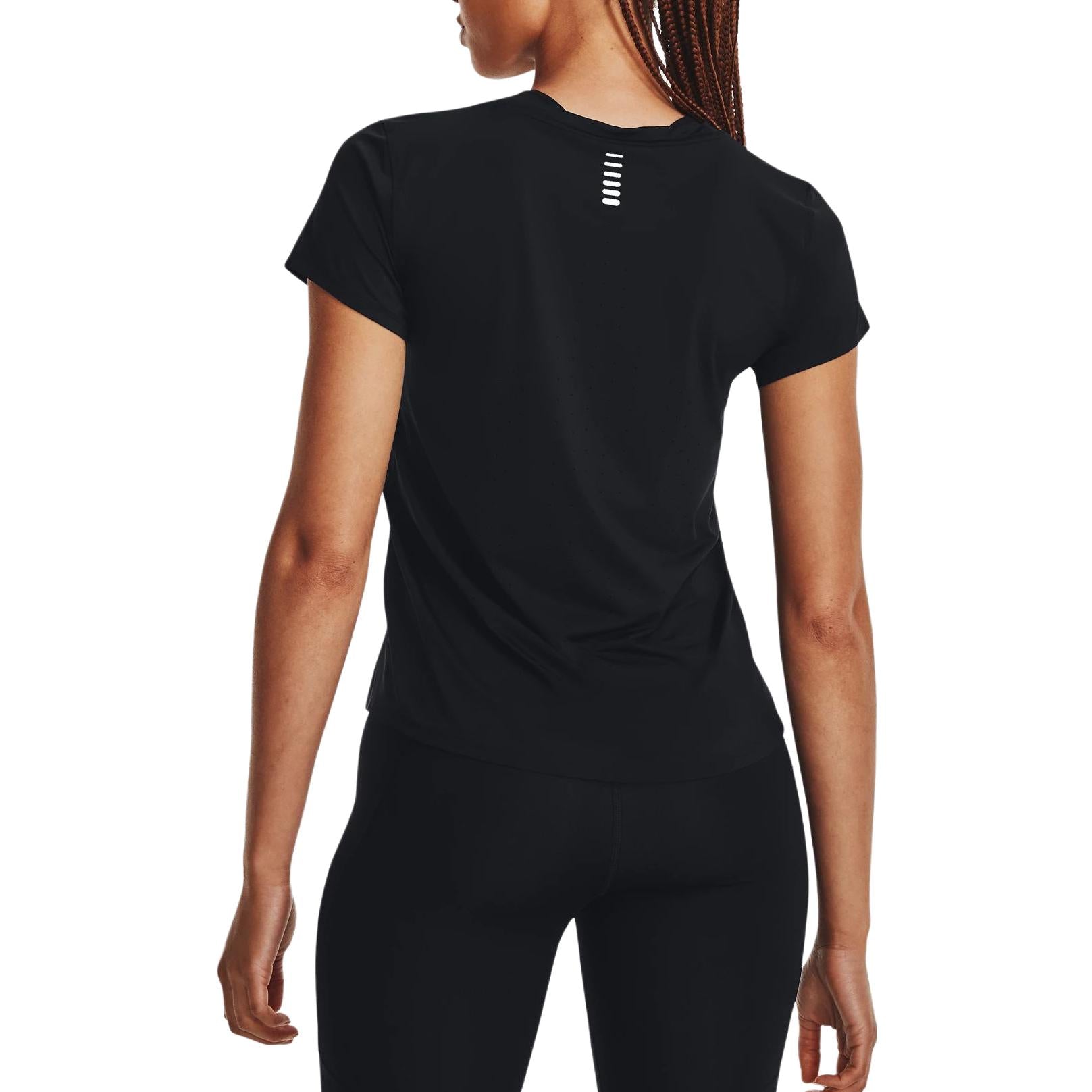 (WMNS) Under Armour Iso-chill Laser T-Shirt 'Black' 1376819-001