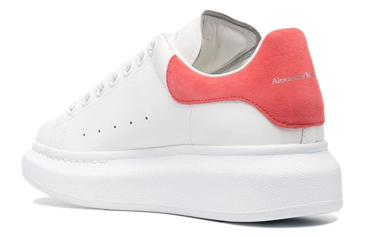 (WMNS) Alexander McQueen Oversized Sneaker 'White Coral' 553770WHGP79663