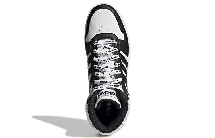 adidas Hoops 2.0 Mid 'White Black' FW4476