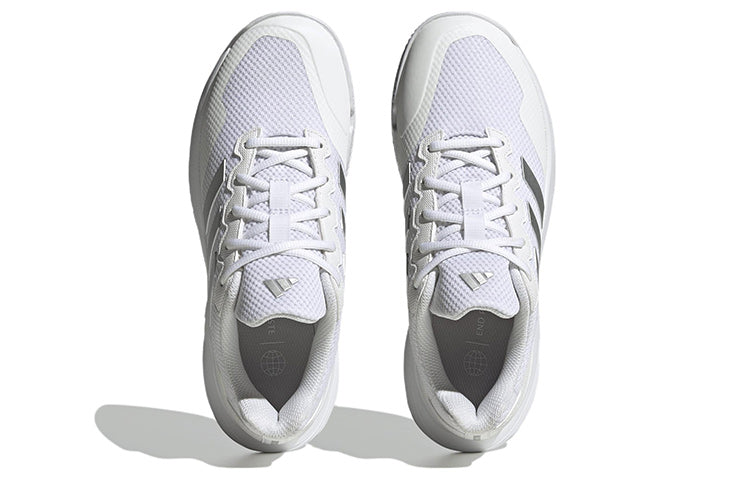 (WMNS) adidas GameCourt 2.0 'White Silver Metallic' HQ8476