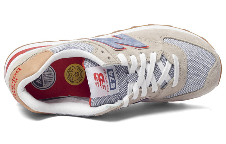 New Balance 574 Beige/Red ML574PIC