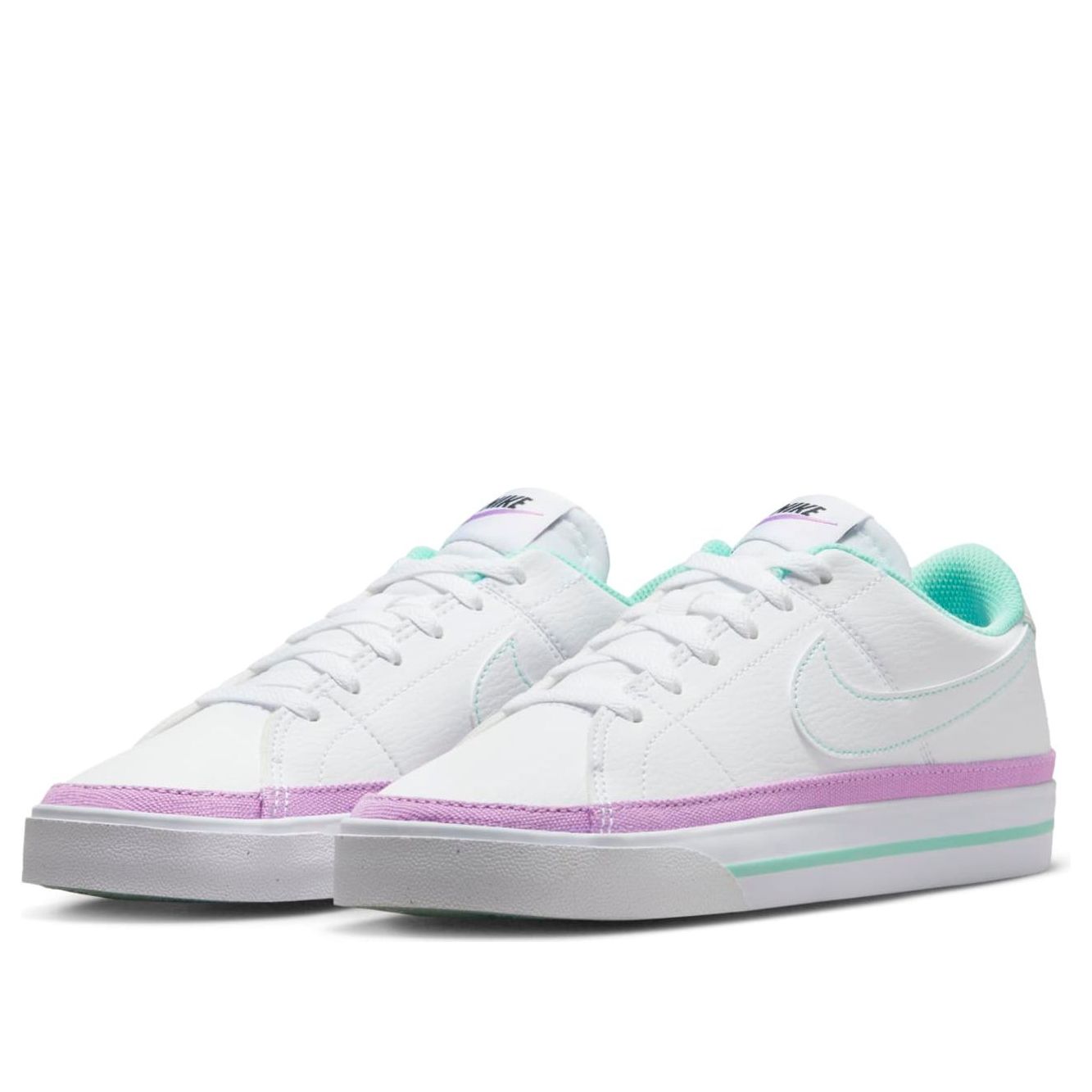 (WMNS) Nike Court Legacy Next Nature 'White Rush Fuchsia' FN7108-100