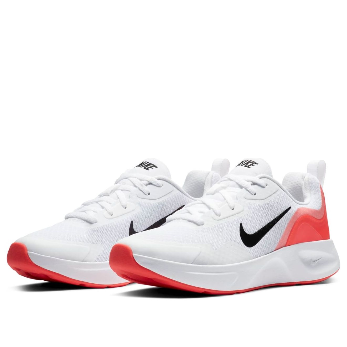 (WMNS) Nike Wearallday 'White Flash Crimson' CJ1677-101