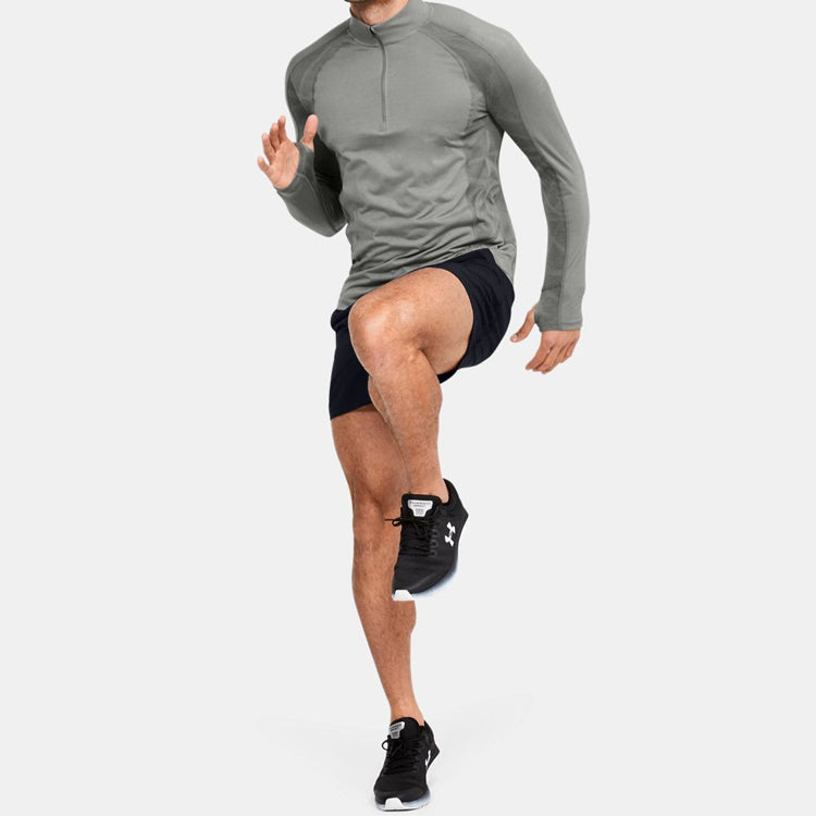 Under Armour SpeedPocket 5inch Shorts 'Black Grey' 1351188-001