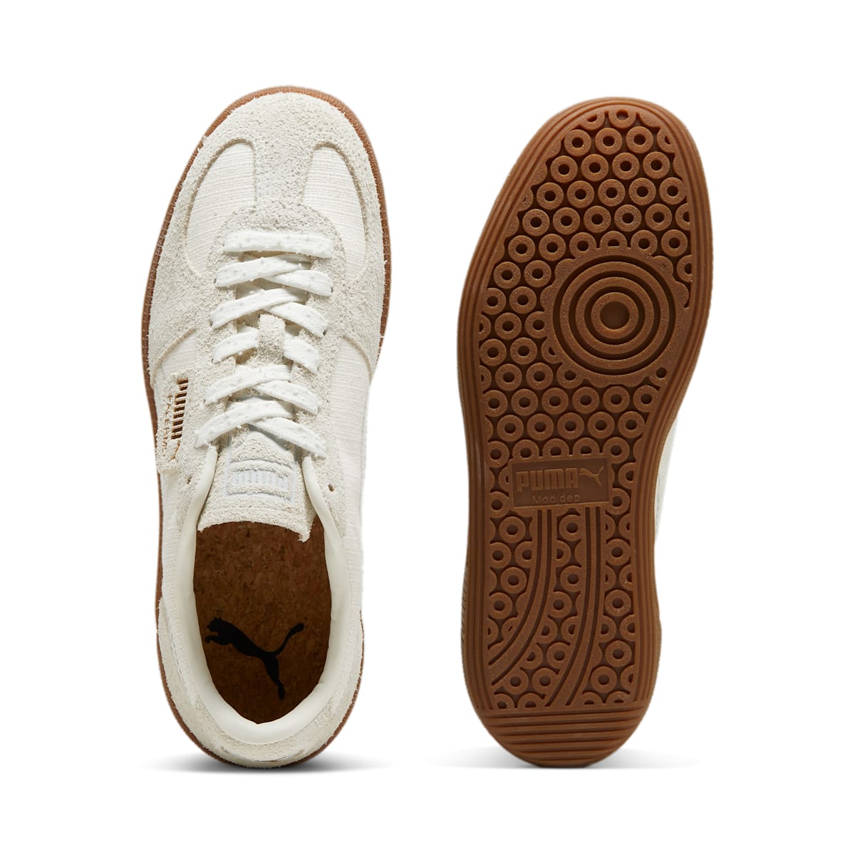 (WMNS) Puma Palermo Texture 'Frosted Ivory Gold' 398523-02