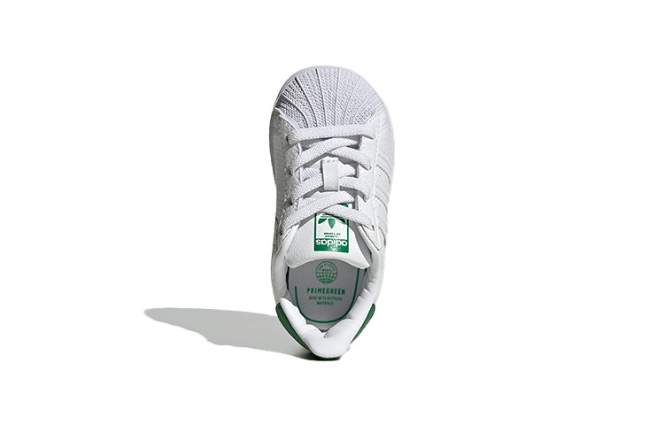 (TD) adidas originals Superstar 'White Green' FW1411