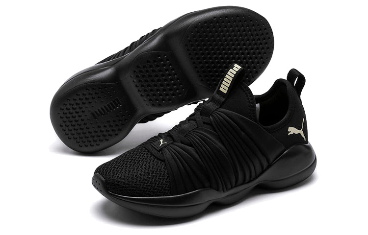 (WMNS) PUMA Flourish Training Shoes Black 192337-01