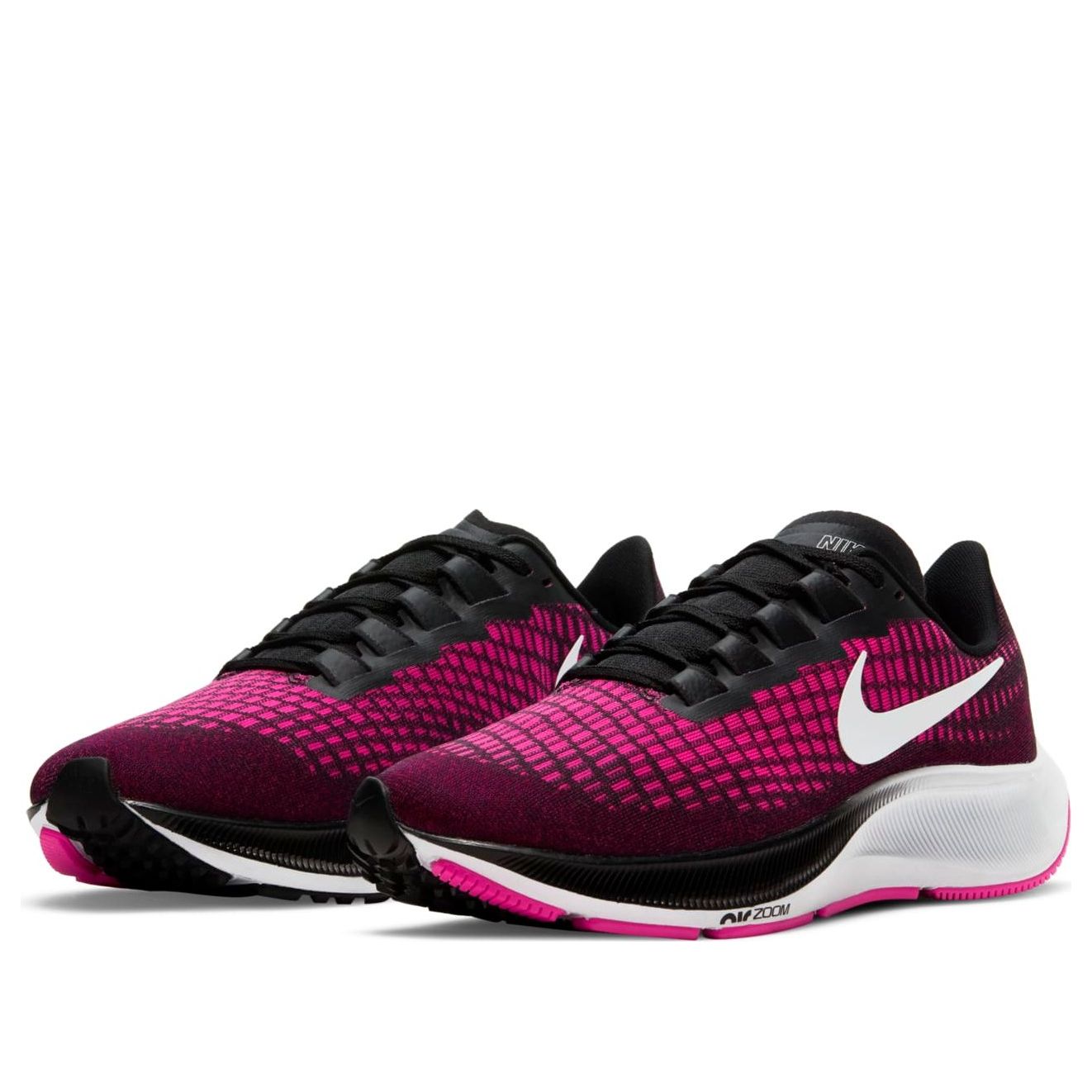 (WMNS) Nike Air Zoom Pegasus 37 'Black Pink' BQ9647-008