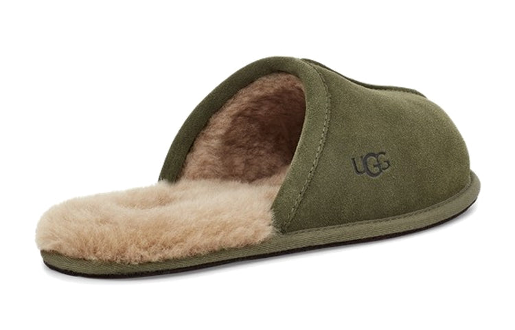 UGG Scuff Slipper Fleece Lined Olive Green 1101111-BTOL