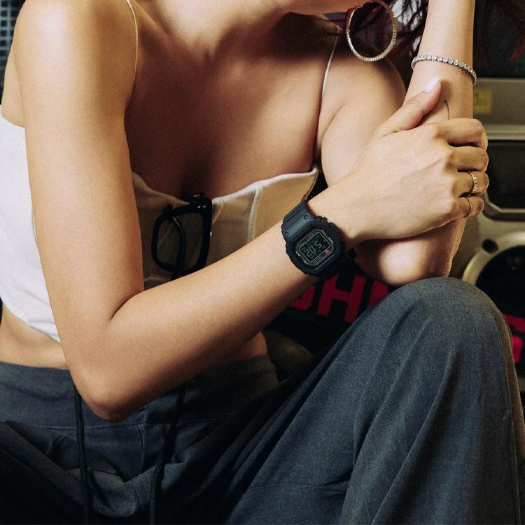 CASIO G-Shock Digital 'Black' DWH56001