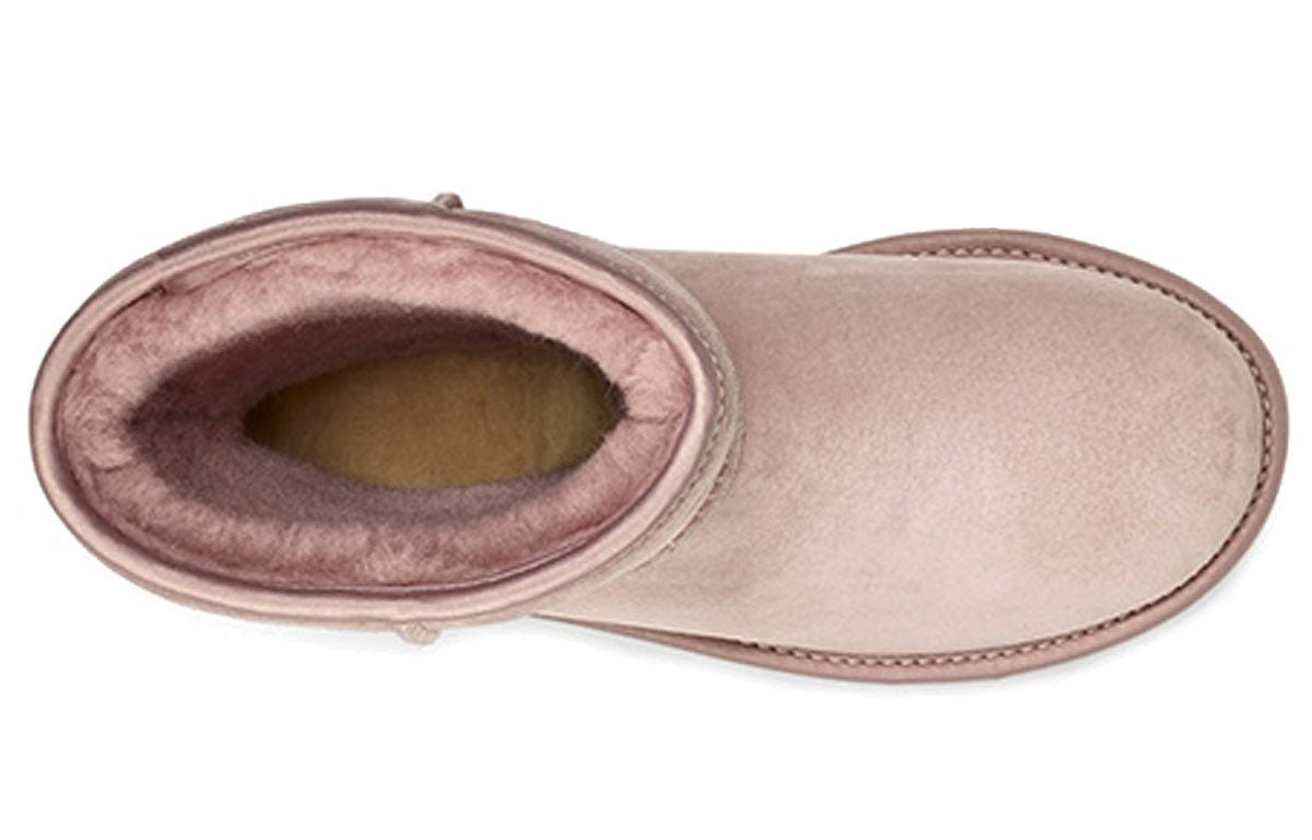 (WMNS) UGG Classic Short Crystal Snow Boots Pink 1091649-DUS