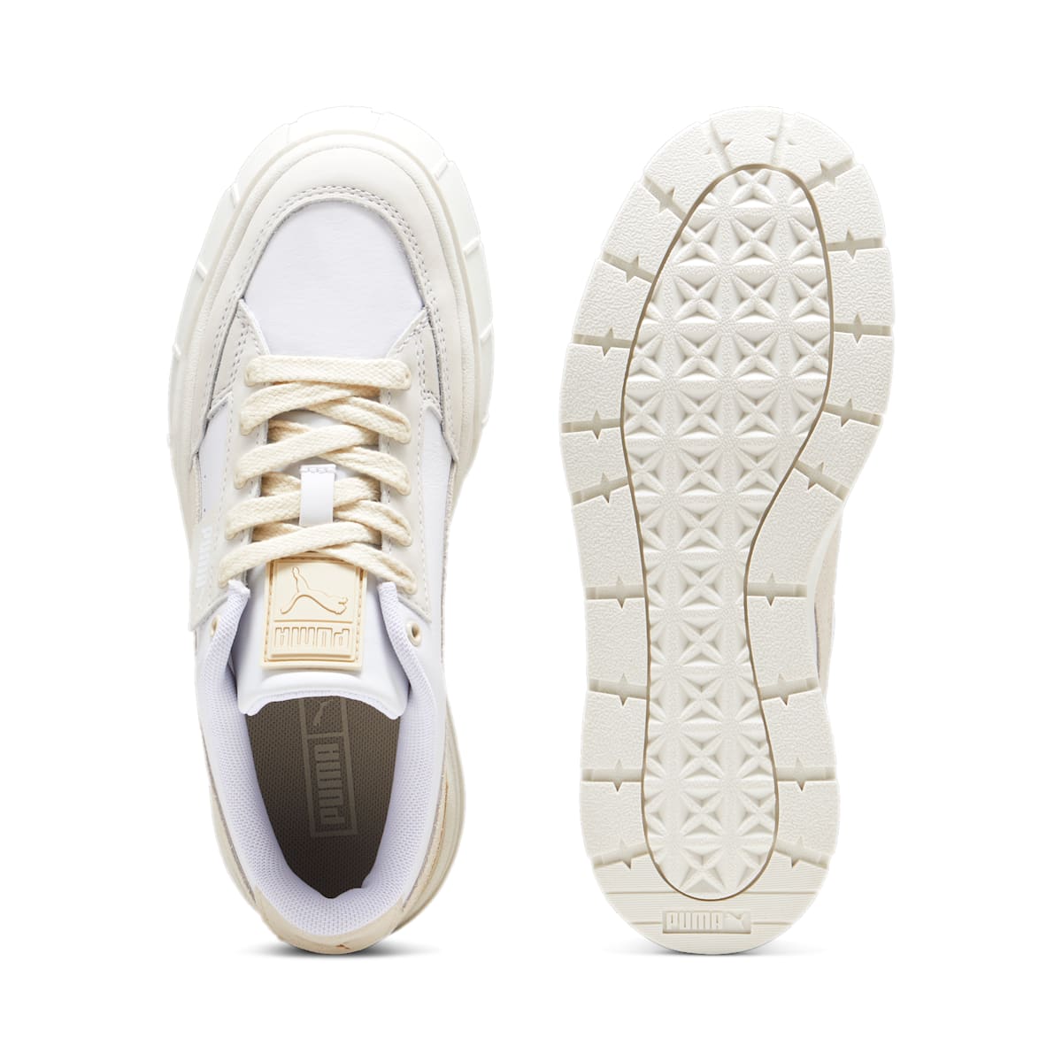 (WMNS) PUMA Mayze Stack Luxe 'White Alpine Snow' 389853-10
